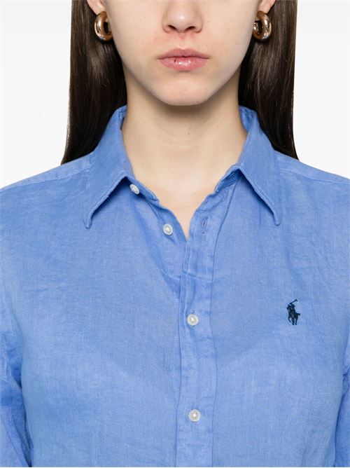 Camicia donna in lino POLO RALPH LAUREN | 211970730006